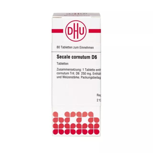 DHU Secale cornutum D6 Tabletten, 80 St. Tabletten 1784908