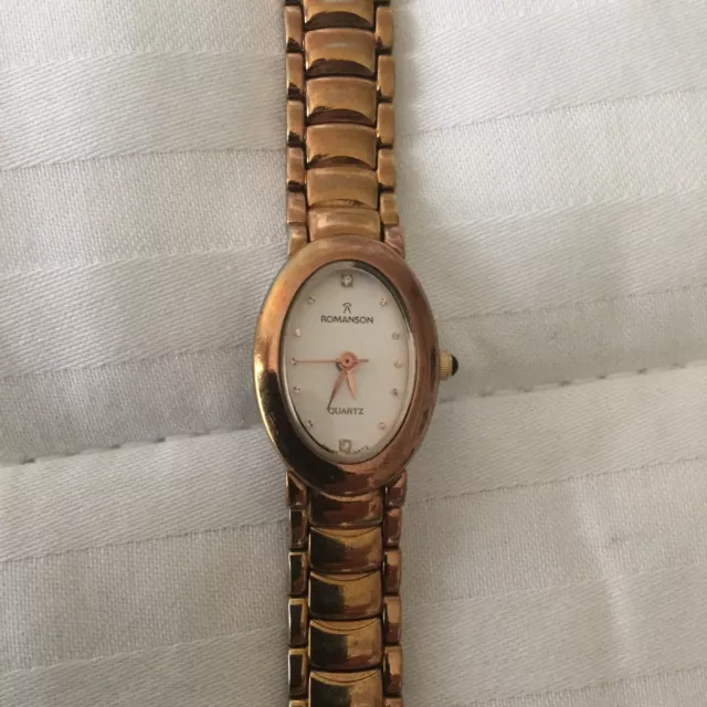 Romanson mgp 24k gold plated clearance