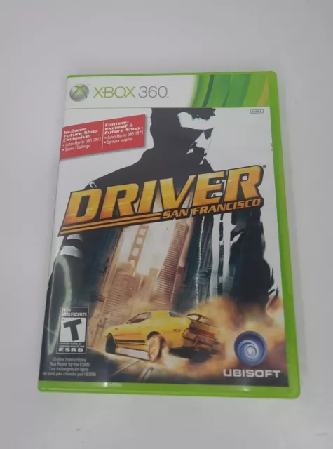 Driver: San Francisco (Microsoft Xbox 360, 2011) NO MANUAL