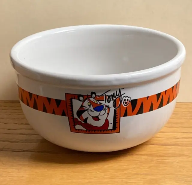 2005 Kellogg's Tony the Tiger Ceramic Cereal Bowl - Collectors Item #31155
