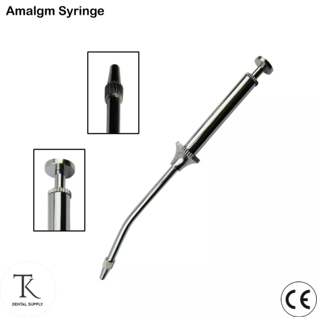 Dentaire Restauration Instruments à amalgame Carrier Syringe Plastic Filling CE