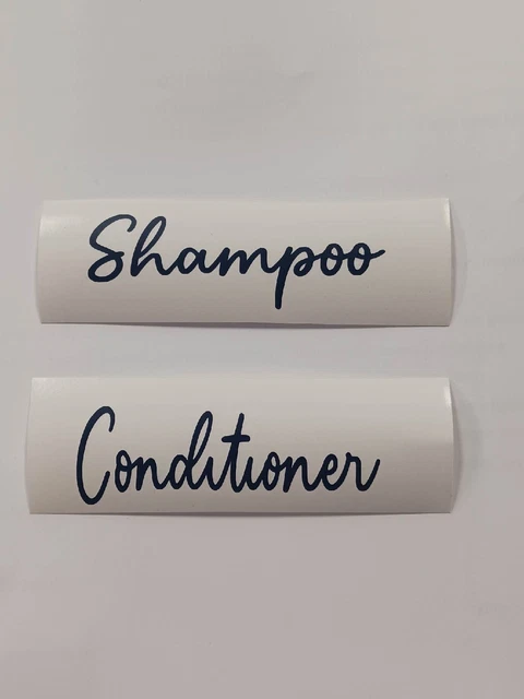 Shampoo Stickers