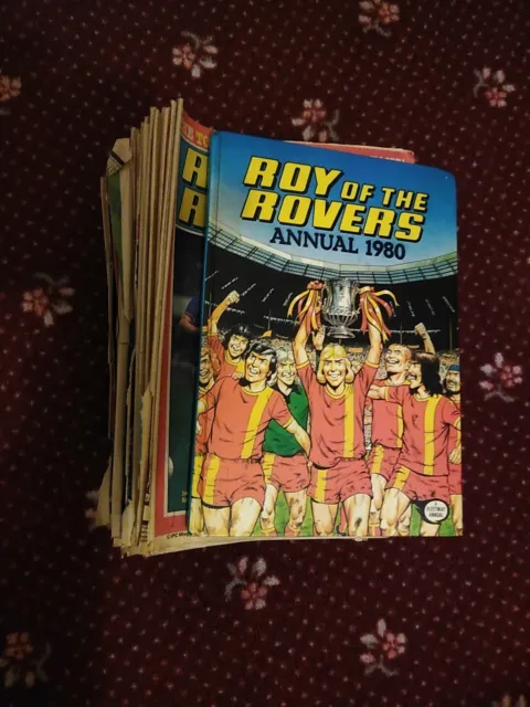 Roy Of The Rovers 1981, 1982 & 1983 Football Comics Bundle, Job Lot, 1980 Annual