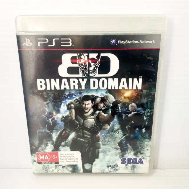 Binary Domain - PS3 - Tested & Working - Free Postage