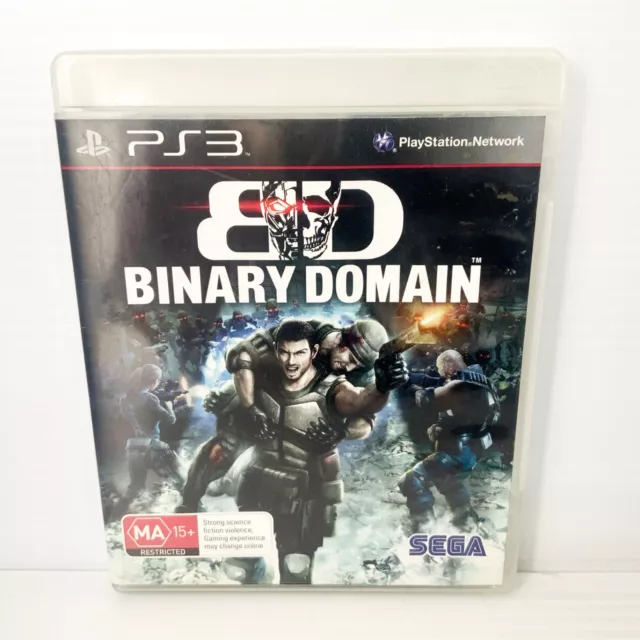 Binary Domain - PS3 - Tested & Working - Free Postage