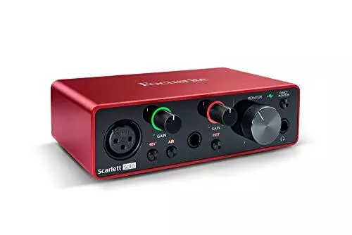 Focusrite Scarlett Solo 3rd Gen USB Audio Interface, for the Guitarist,