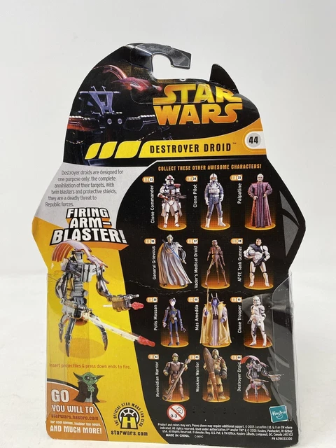 Action Figure Star Wars: Il Droid Distruttore (Destroyer Droid) - Episodio III, La Vendetta Dei Sith - MOC #44