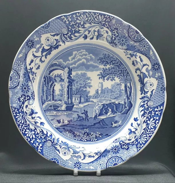 Spode Blue Italian Plate Collection Porcelain 10.5" 26.5cm Large Dinner Plate