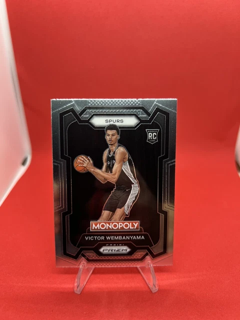 thumbnail image 2 of 2023-24 Monopoly Prizm VICTOR WEMBANYAMA Rookie Card RC Base Spurs #81 Wemby NBA · : Shop, Sell, Connect 2 of 10
