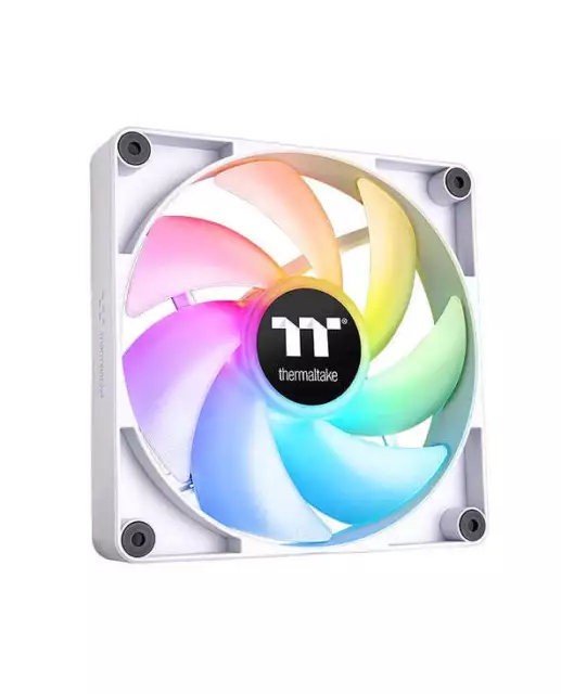 Ventilateur Thermaltake TT CT120 ARGB Sync PC Blanc 2pcs - Haute Qualité