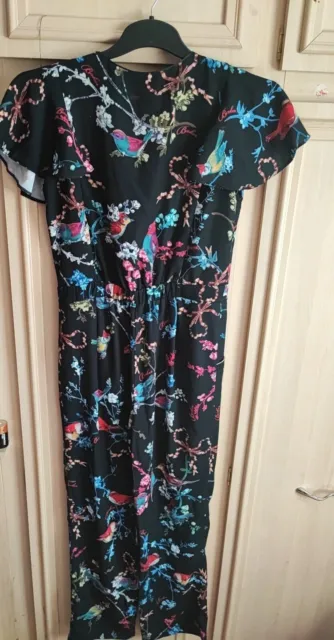 New With Tag Ted Baker Girls Aop Jumpsuit Age 14 Years