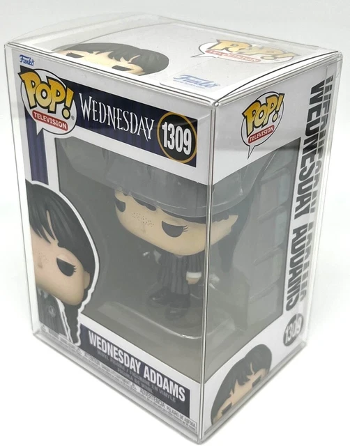 Funko Pop! The Addams Family Wednesday Addams #1309 Common POP with Protector 2