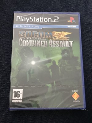 Socom Us Navy Seals Combined Assault Ps2 Playstation 2 Pal Italiano Usato Eur 24 90 Picclick It