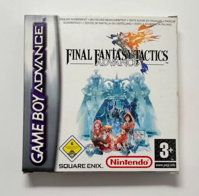 Final Fantasy Tactics Advance (GBA) PAL Boxed With Manual and VIP insert