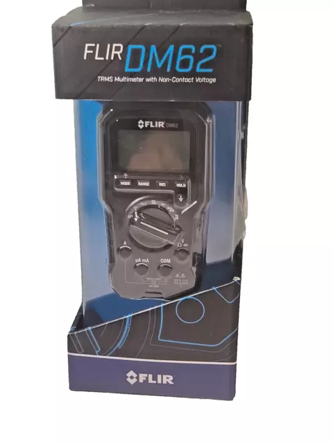 Flir Dm62 Trms Multimeter With Non-Contact Voltage 300W 600V Ac/Dc Ip40 Rated