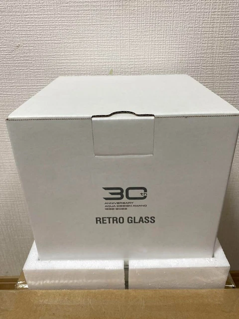 New ADA AQUA DESIGN AMANO RETRO GLASS BLUE 30TH ANNIVERSARY COLLECTION LIMITED