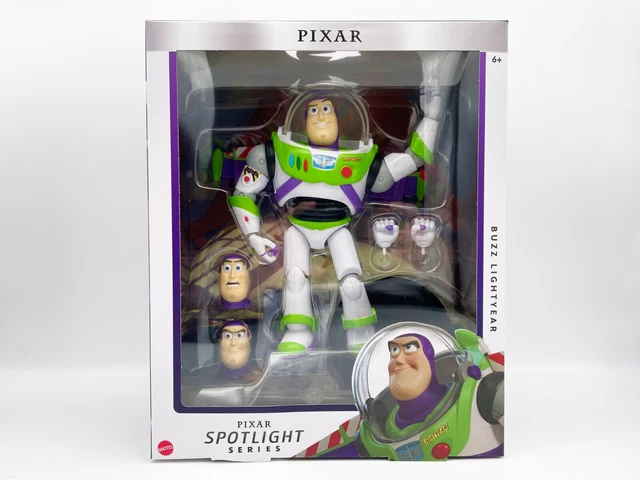 Mattel Pixar Spotlight Series Woody Figure, Disney Pixar Toy Story Collectable, 9.2-in Tall with 2 Hand Sets, 2 Expressions, Articulation & Display Box with Reversible Background, Figures - Canada