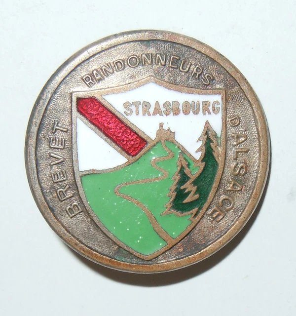 Insigne / Pin's Sports Marche - Brevet Randonneur France A.C.P. 200km Années 70