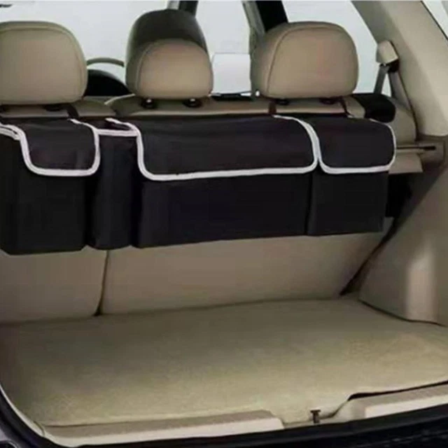 Car Boot Organiser Large Storage Bag Pocket Back Seat Travel NEW. Hanging R4N0