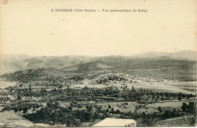 Carte Postale // Maroc // Ouezzan  Ville Sainte Vue Panoramique Du Camp