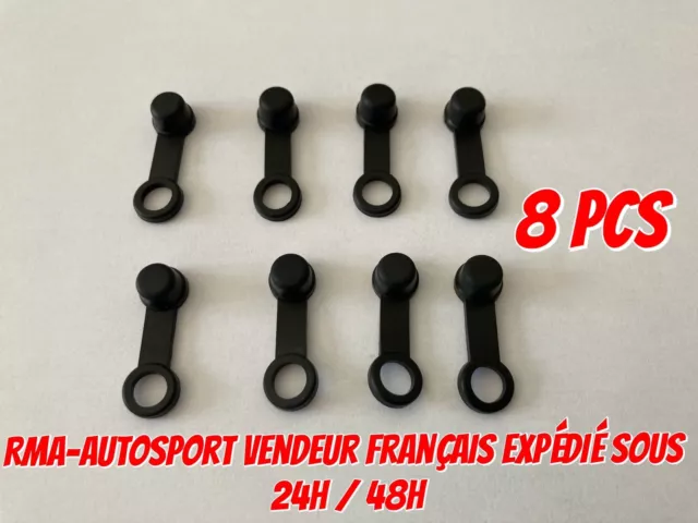 bouchon capuchon pour étrier de frein purgeur cache lot de 8 pièces capuchon