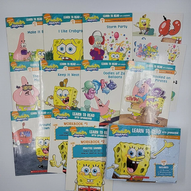 LEARN TO READ With Spongebob Level 1 Learn To Read With Spongebob A LEARN TO READ With Spongebob Level 1 Learn To Read With Spongebob A
