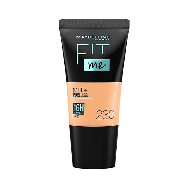 Maybelline New York Liquid Foundation, Matte & Poreless, Full Coverage Blendable