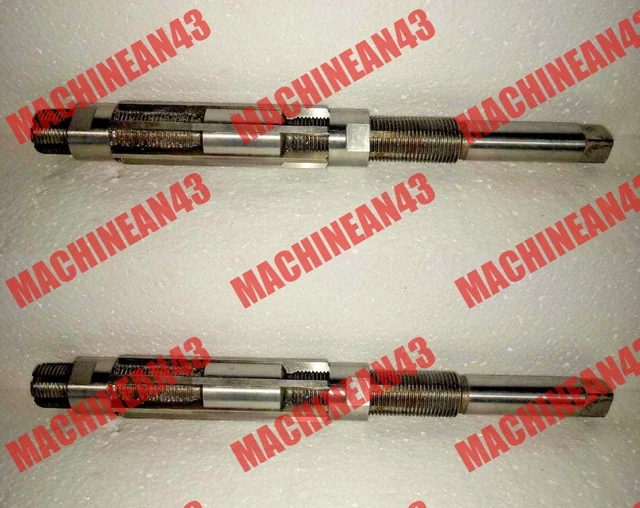 2x HV Adjustable Hand Reamer 1/4" to 9/32" (6.35 - 7.14mm)