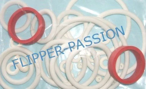 Kit D'élastiques Caoutchouc Pour Flipper Bally Hot Doggin' - Neuf, Générique, Remplacement Standard