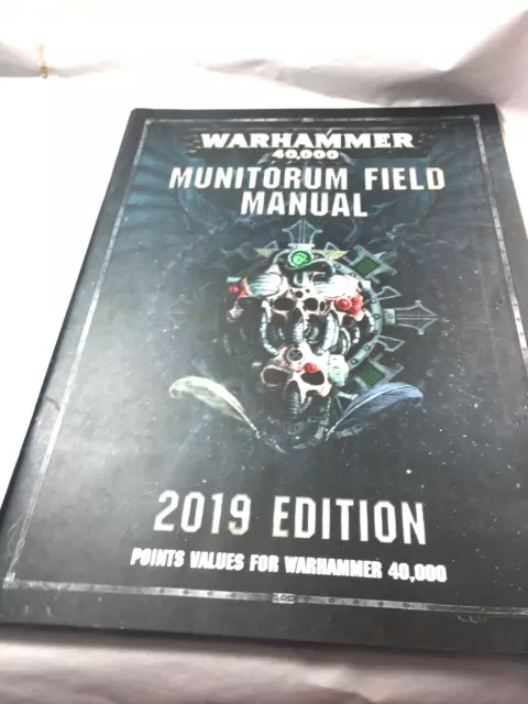 Warhammer 40k Munitorum Field Manual (2019 Edition)