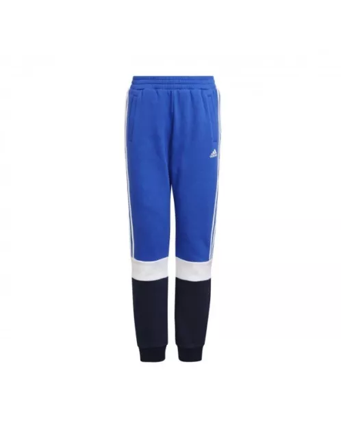 Adidas Pantalone Tuta Felpa Bimbo Ragazzo Sportivo Ginnastica Corsa Palestra HA6