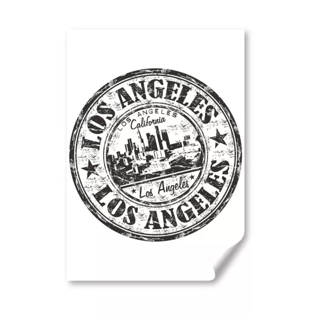 A5 - Los Angeles California USA Trave; Print 14.8x21cm 280gsm #4399