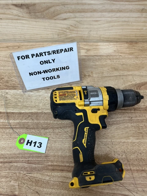 DeWalt DCD999 20V Max XR Brushless 1/2 Hammer Drill FOR PARTS
