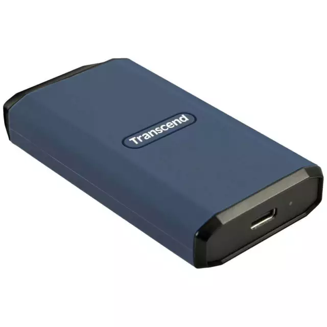 Transcend ESD410C 4 TB Externe SSD USB-C® Dunkelblau TS4TESD410C