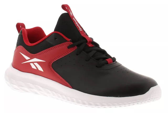 Reebok Older Boys Trainers rush runner 4 Lace Up red UK Size