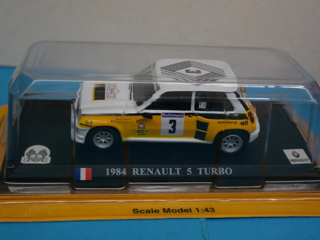 Miniature Renault 5 Turbo Gallion N°82 - Tour De France Auto 1982 - Universal Hobbies 1/43