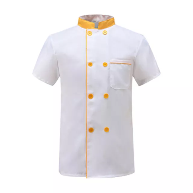 Chef Uniform Lightweight Comfortable Easy to Wash Chef Shirt Catering
