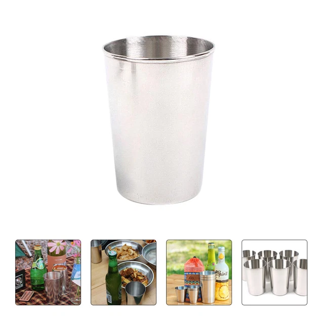 1 Set Edelstahl Camping Kaffeetasse Premium Kaffeetasse Durable Kaffeetasse