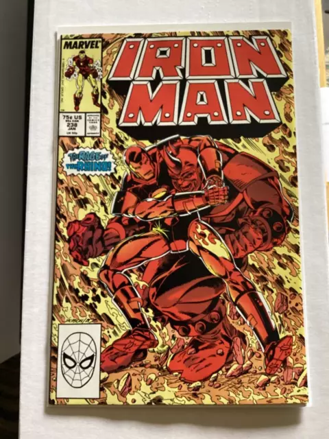 Invincible iron man #238 uncirculated high grade 9.0+? lots of pics B