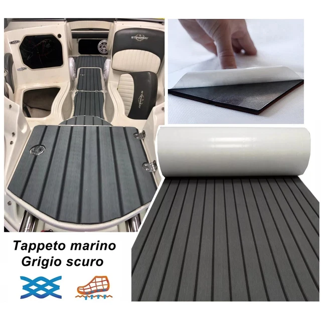 Tapis EVA Gris Pour Bateau Ou Voiture - 47,24x11,81 Pouces, Neuf, Marque Uxcell