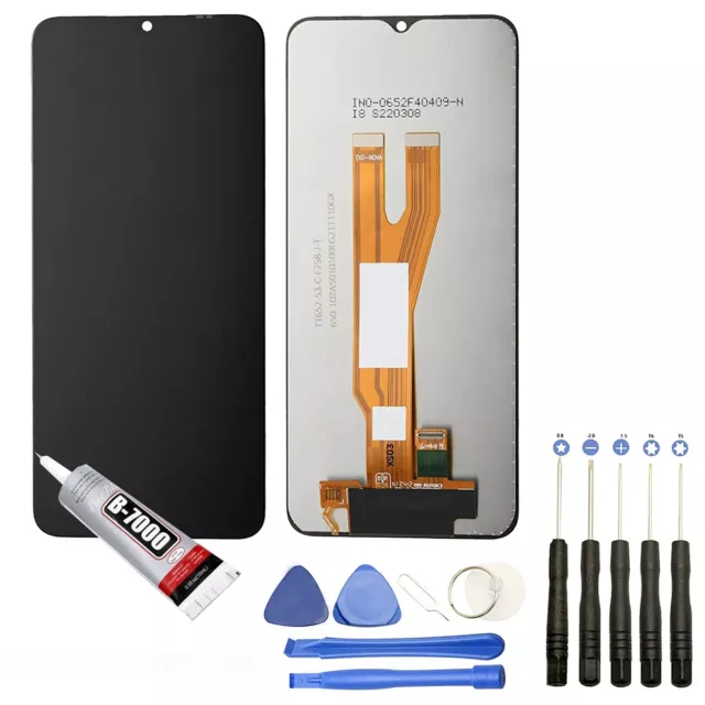 Ecran Lcd+Vitre Tactile Samsung Galaxy A03 Core Sm-A032F 6.5" Outils Colle