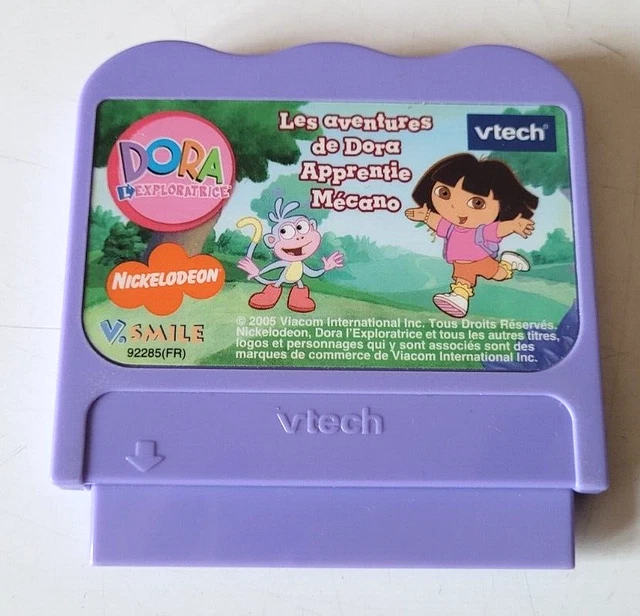 VTech – Cartouche V.Smile : Dora Apprentie Mécano – Jeu éducatif Dès 3 Ans, Découverte Anglais Et Logique