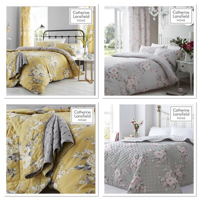 Simple Gris Catherine Lansfield Canterbury Linge de Maison 