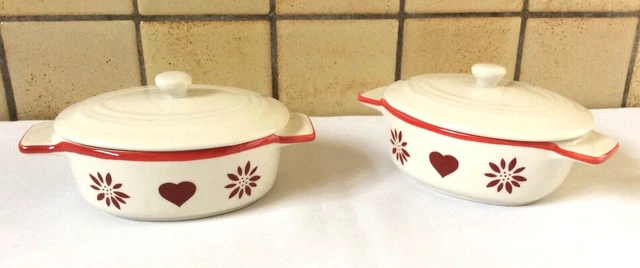 Lot de 6 mini cocotte en terre cuite LBP Magnet - Arts de la table