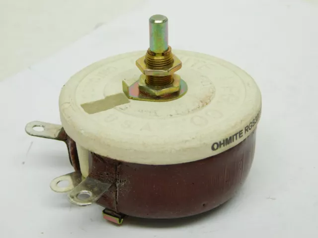 NEW! RGS300 Ohmite Res Wirewound Rheostat 300 Ohm 0.50 max Amp FREE SHIPPING! LV