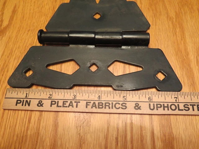 T Strap Barn Door Gate Shed Hinges 10.5" x 7.75" Set of Four Salvage Vintage 17