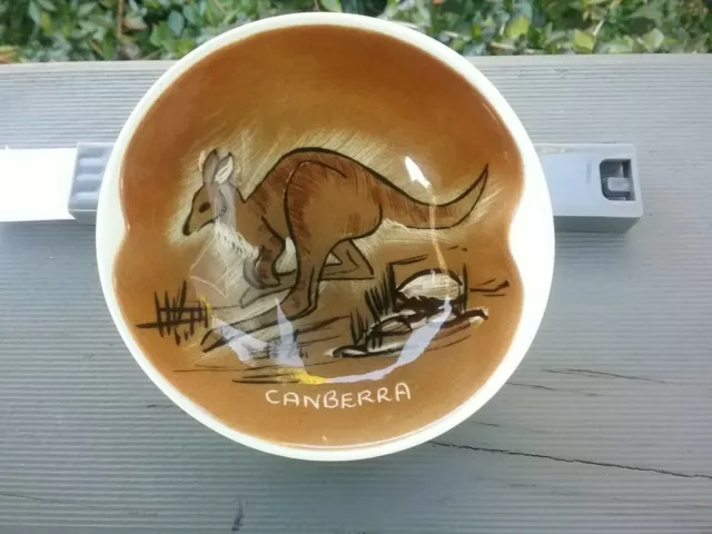 Stunning Studio Anna Australian Pottery Dish Canberra Souvenir