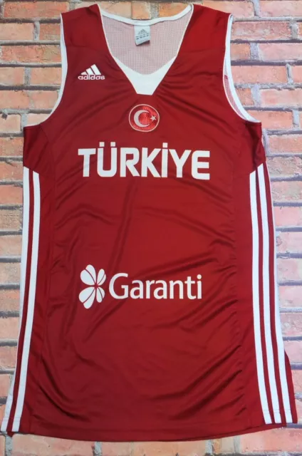 Türkiye Turkey Basketball Trikot Maillot Trägerhemd Größe S