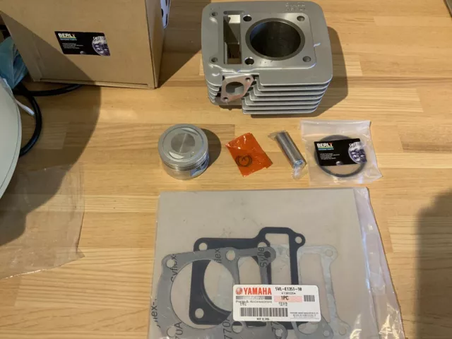 Scorpa 125 Fourstroke trials 163cc 62mm  Bore Kit Oe Yamaha Cyl  gaskets