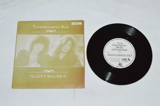 TYRANNOSAURUS REX T.Rex - Sleepy Maurice 7" Vinyl 45rpm 1991 UK Marc Bolan